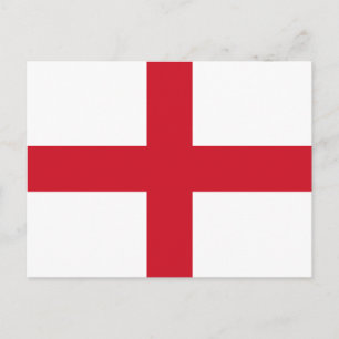Flagge Englands Postkarte