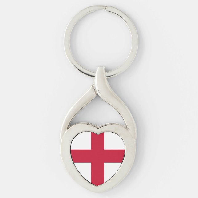 Flagge Englands Schlüsselanhänger (Vorderseite)