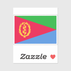 Flagge Eritrea Aufkleber