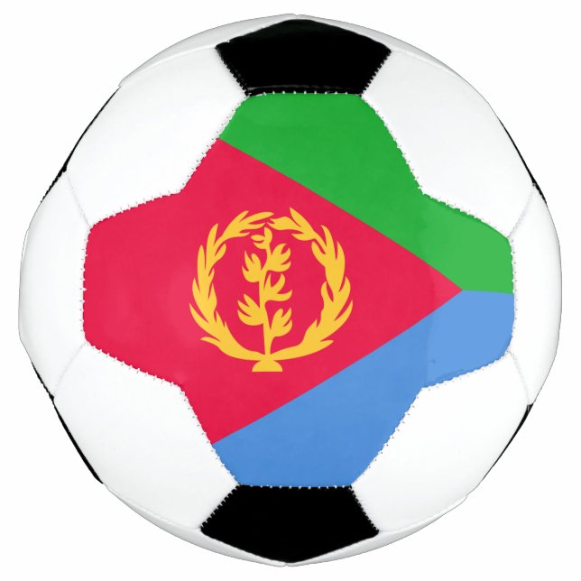 Flagge Eritrea Fußball (Vorderseite)