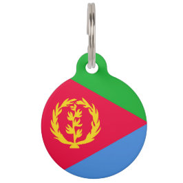 Flagge Eritrea Haustiermarke