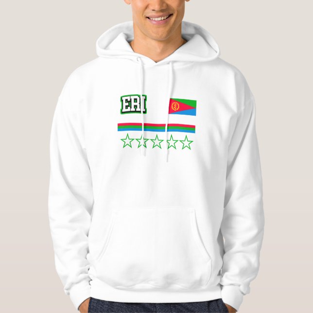 Flagge Eritrea Hoodie (Vorderseite)