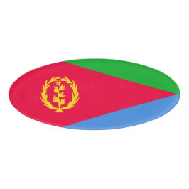 Flagge Eritrea Namenschild
