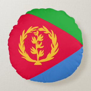 Flagge Eritrea Rundes Kissen