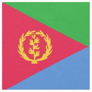 Flagge Eritrea Stoff