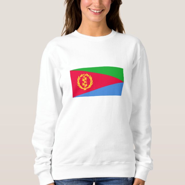 Flagge Eritrea Sweatshirt (Vorderseite)