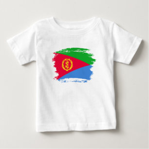 Flagge Eritreas Baby T-shirt