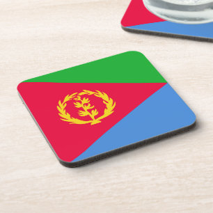 Flagge Eritreas Getränkeuntersetzer