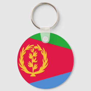 Flagge Eritreas Schlüsselanhänger