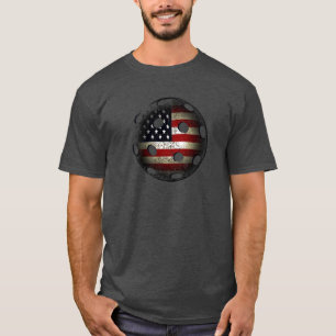 Flagge-Essiggurken-Ball USA T-Shirt