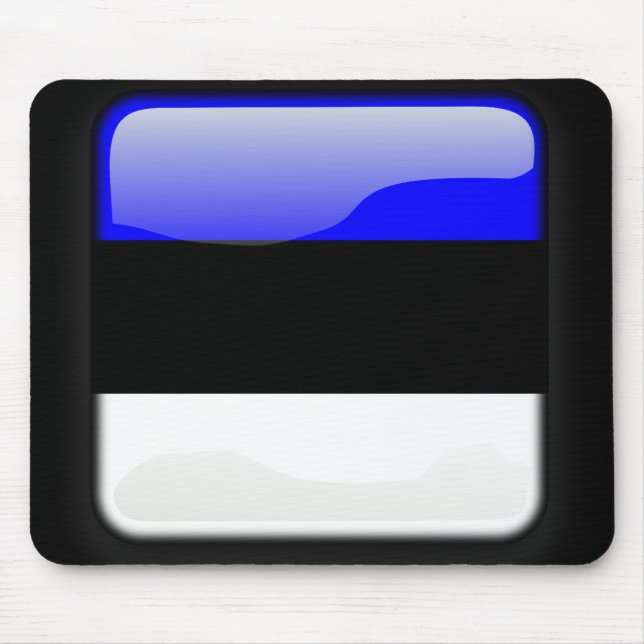 Flagge Estlands Mousepad (Vorne)