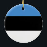 Flagge Estlands - Ornament<br><div class="desc">Flagge Estlands - Ornament</div>