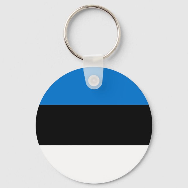 Flagge Estlands Schlüsselanhänger (Vorderseite)