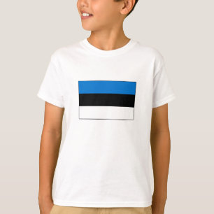 Flagge Estlands T-Shirt