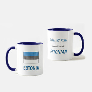 Flagge Estlands Tasse