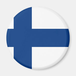 Flagge Finnlands (Suomen lippu, Finlands flagga) Magnet