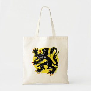 Flagge Flanderns Tragetasche