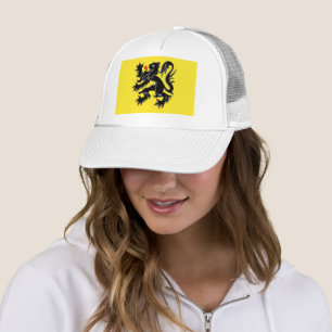 Flagge Flanderns Truckerkappe