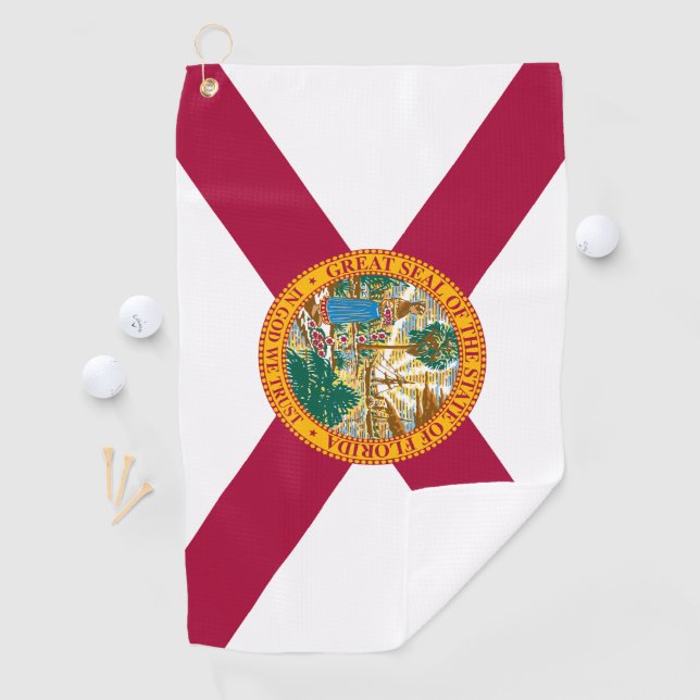 Flagge Floridas Golfhandtuch (Insitu)