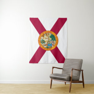 Flagge Floridas Wandteppich
