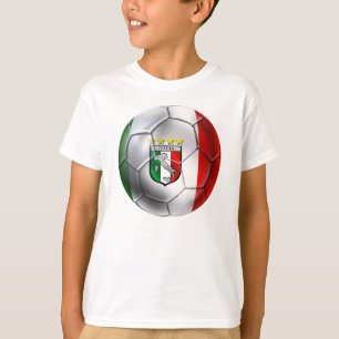 Flagge Forza Azzurri Calcio Fußball T-Shirt