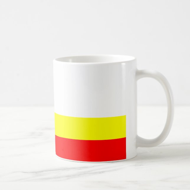 Flagge Franco Manitobans Kaffeetasse (Rechts)