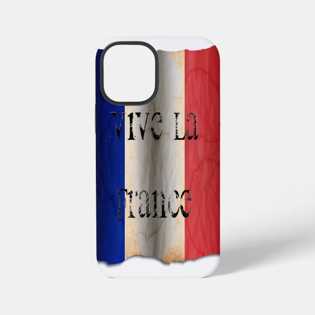 Flagge Frankreich Case-Mate iPhone Case Hülle (Rückseite)