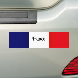 Flagge Frankreichs Autoaufkleber
