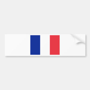 Flagge Frankreichs; Französische Flagge, Drapeau d Autoaufkleber
