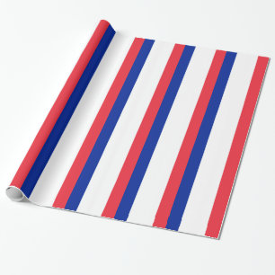 Flagge Frankreichs; Französische Flagge, Drapeau Geschenkpapier