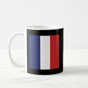 Flagge Frankreichs, französische Flagge Kaffeetasse