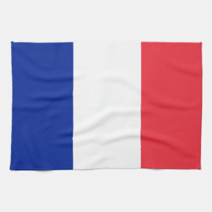 Flagge Frankreichs Handtuch