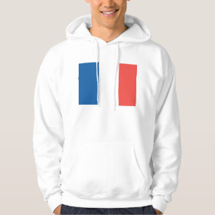 Flagge Frankreichs Hoodie