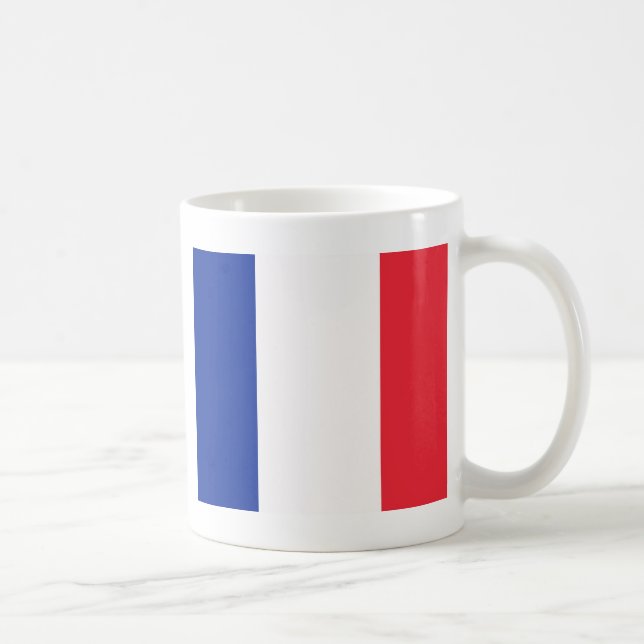 Flagge Frankreichs Tasse (Rechts)