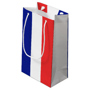 Flagge Frankreichs Tricolore Kleine Geschenktüte