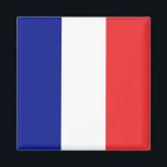 Flagge Frankreichs Tricolore Magnet<br><div class="desc">Die Flagge von Frankreich oder Drapeau de la France ist eine Trikolorenflagge mit drei vertikalen Bändern blau, weiß und rot. Es ist bekannt als die französische Tricolor oder einfach die Tricolor oder Tricolor. Zu Beginn der Französischen Revolution trug die Pariser Miliz, die eine prominente Rolle beim Sturm der Bastille spielte,...</div>