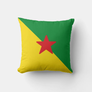 Flagge Französisch-Guayana Kissen