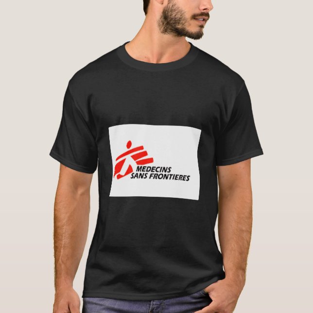 Flagge für Ärzte ohne Grenzen T-Shirt (Vorderseite)