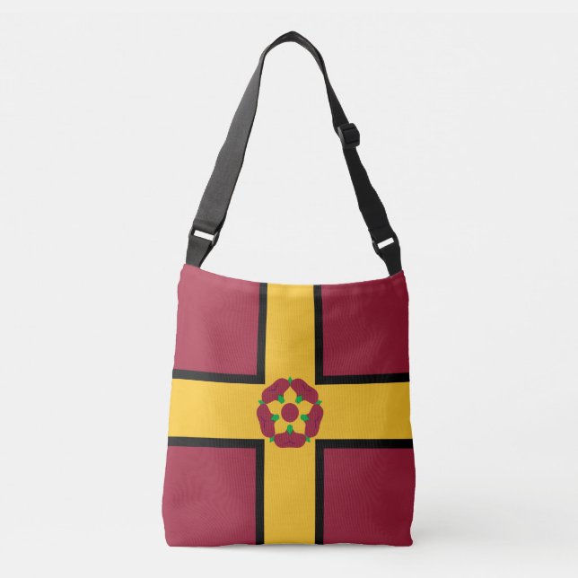Flagge für die Crossbody Bag Northamptonshire Tragetaschen Mit Langen Trägern (Vorderseite)