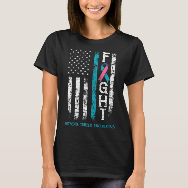 Flagge für Krebs T-Shirt (Vorderseite)