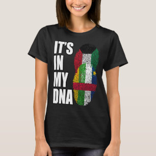 Flagge für kuwaitisches und zentralafrikanisches D T-Shirt