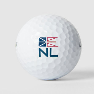 Flagge für Neufundland und Labrador Golfball