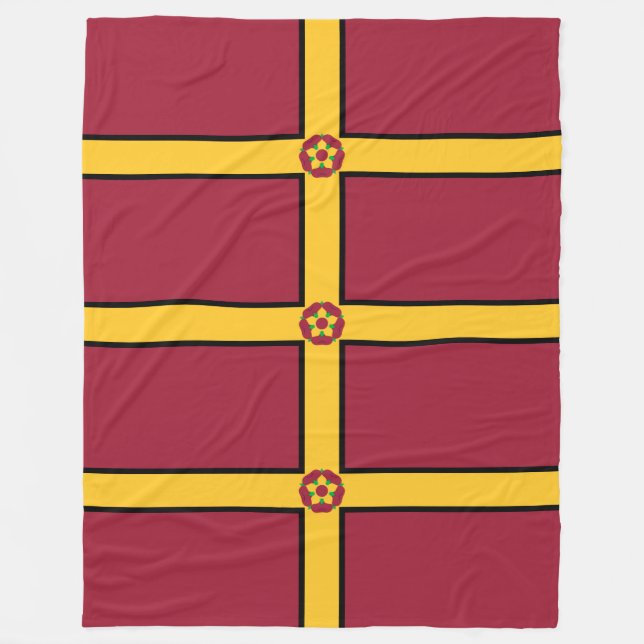 Flagge für Northamptonshire Fleece Blanket (Vorderseite)