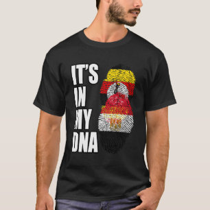 Flagge für ugandische und ägyptische Mischung T-Shirt