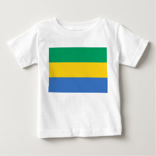 Flagge Gabuns (Gabun) Baby T-shirt