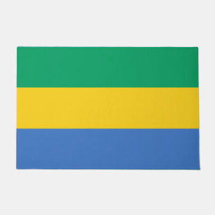 Flagge Gabuns (Gabun) Fußmatte