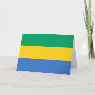 Flagge Gabuns (Gabun) Karte