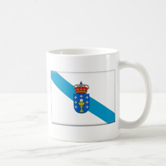 Flagge Galiziens (Spanien) Kaffeetasse