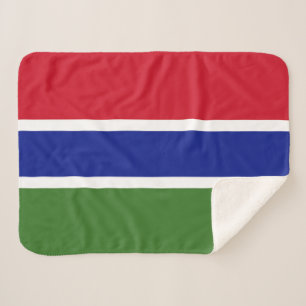 Flagge Gambias Sherpadecke