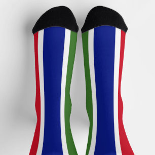 Flagge Gambias Socken